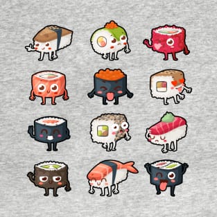 Sushi Toon Family T-Shirt